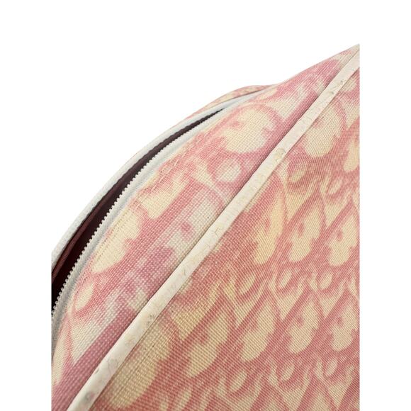 Christian Dior Pink Trotter Monogram 2 Denim Wristlet Pouch - Picture 13 of 16